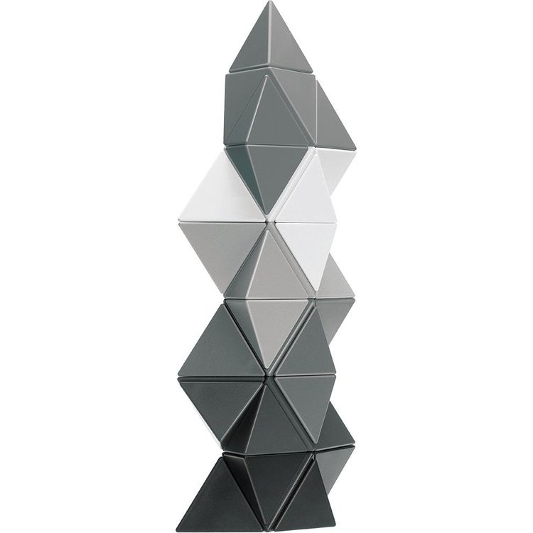 Trido - Trido Monochromatic Large Magnet Building Set - 36 Pieces - Preschool