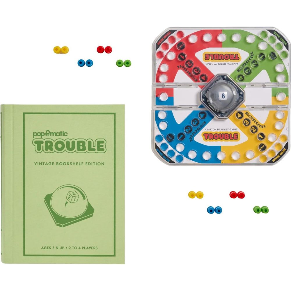WS Game Company - Trouble Vintage Bookshelf Edition - Games