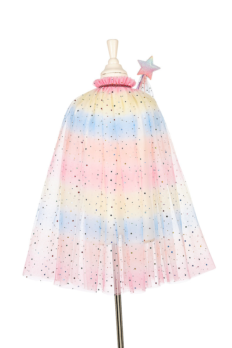Souza - Unicorn Costume Cape Set with Headband & Wand - 5-7 Years - Dress up