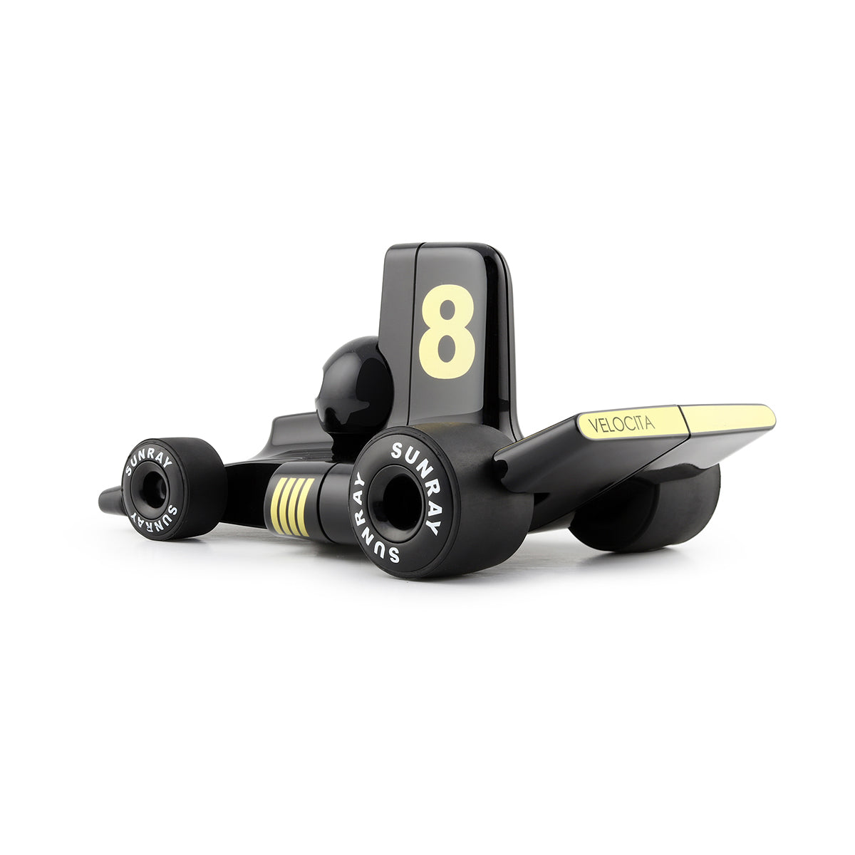 Playforever - Velocita Emilio Toy Car - Black/Gold - Vehicles