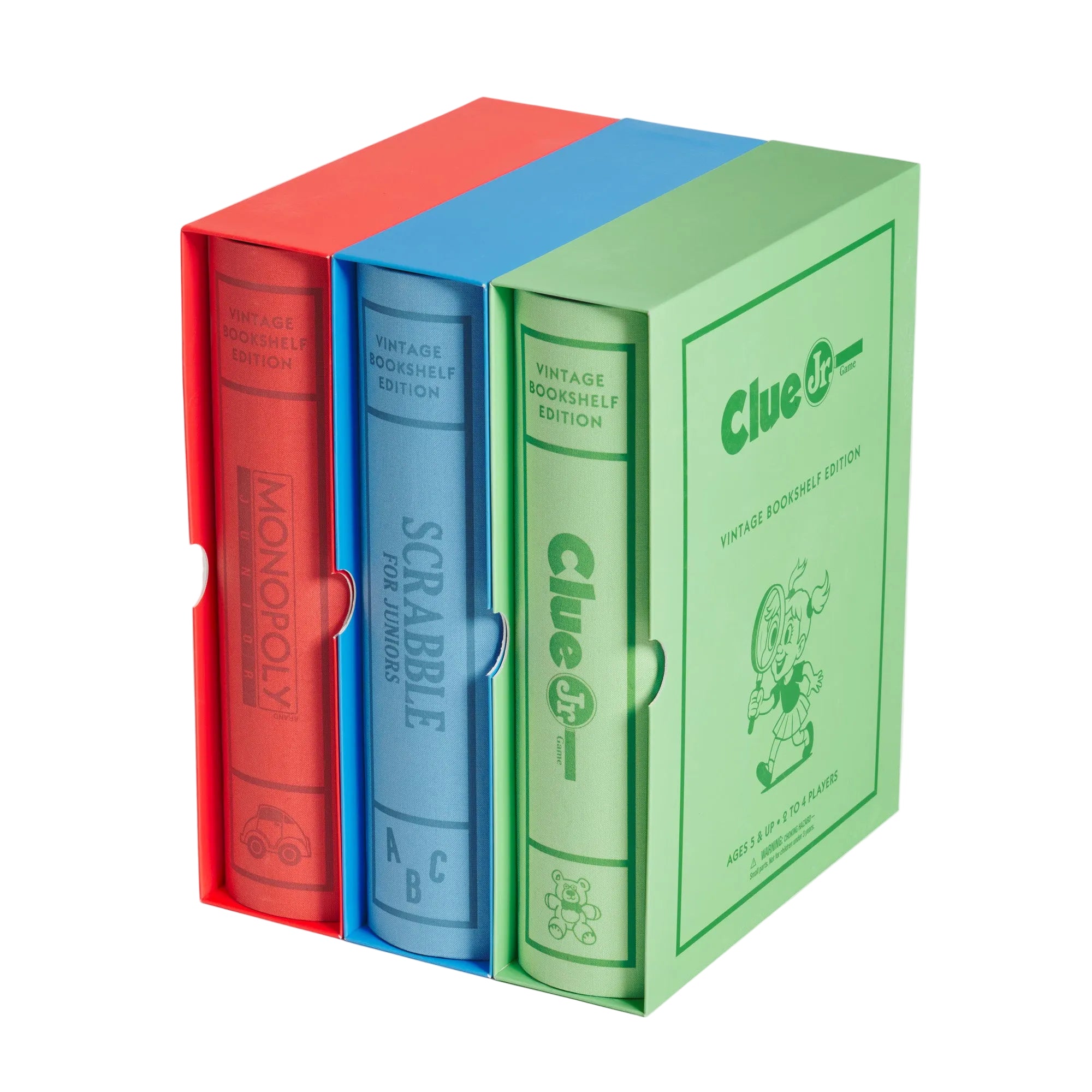 WS Game Company - Vintage Bookshelf Games – 2026 Editions 3-Pack - Games