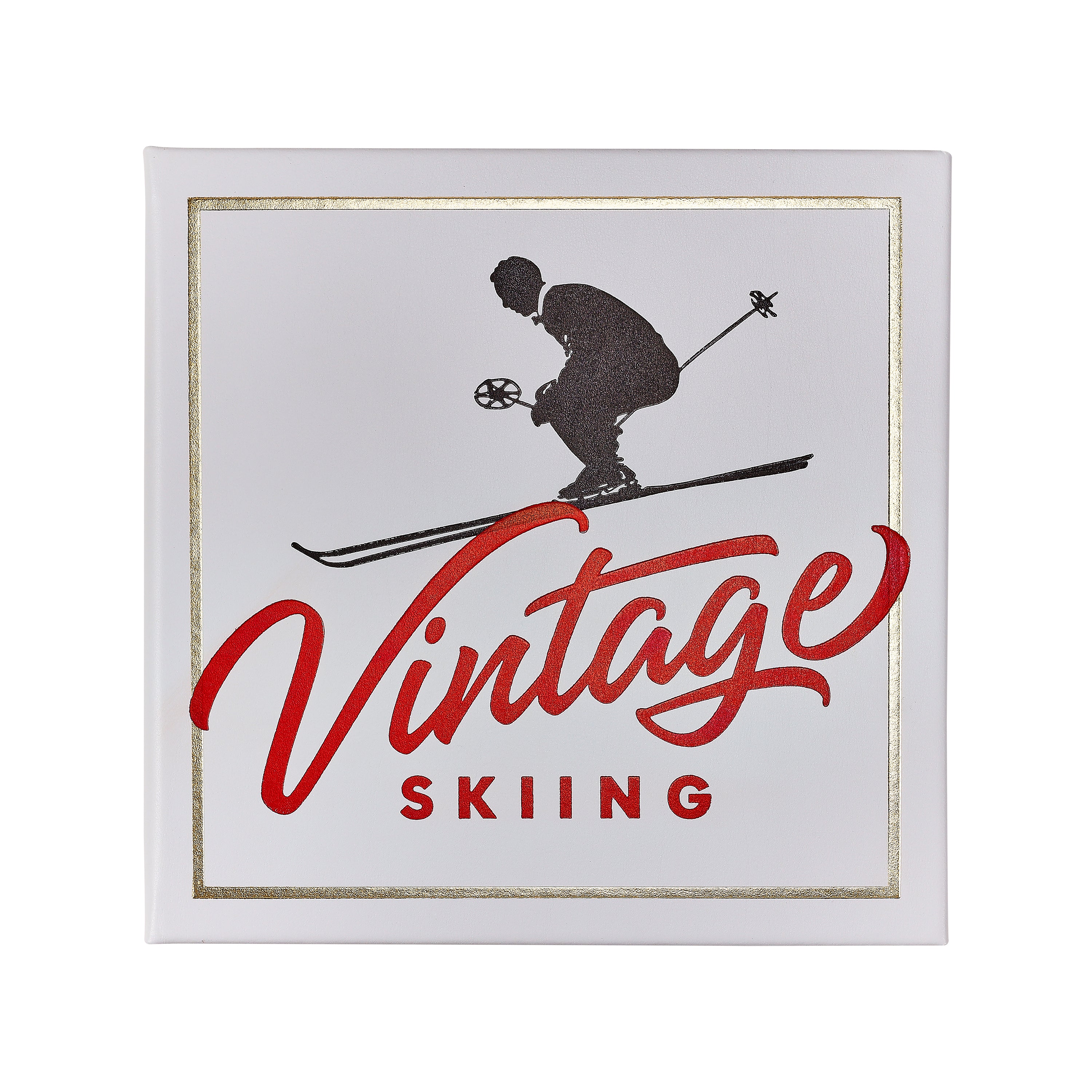 Graphic Image - Vintage Skiing Book Leather Edition - Books