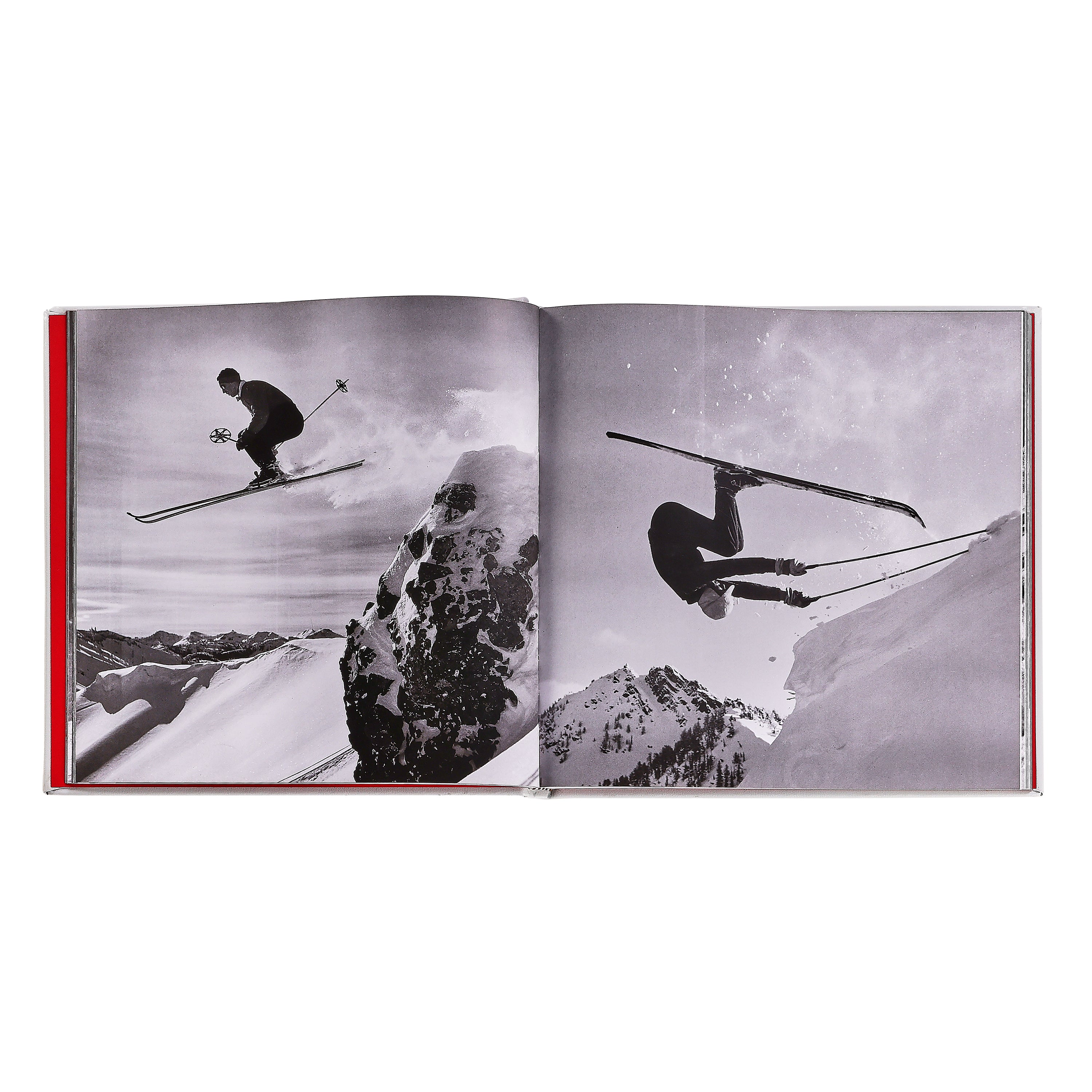 Graphic Image - Vintage Skiing Book Leather Edition - Books