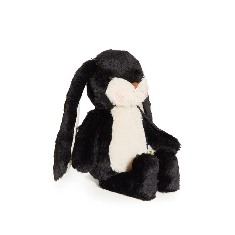 Bunnies By The Bay - Wee Floppy Nibble Bunny Plush - Black - Plush