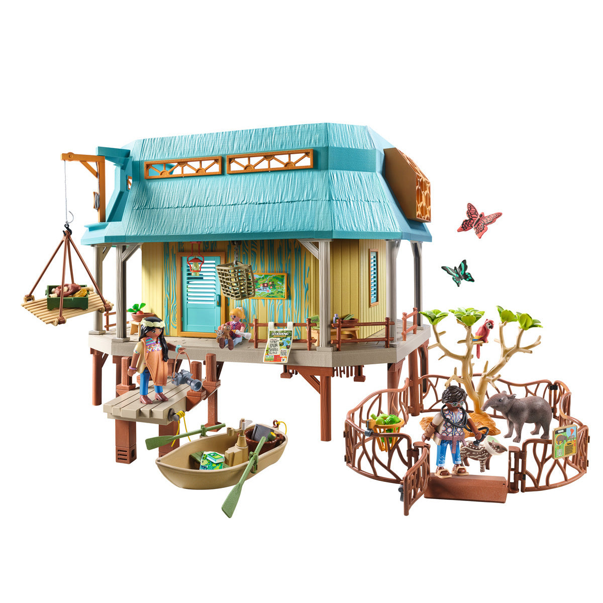 Playmobil - Wiltopia Animal Care Station Playset - Preschool