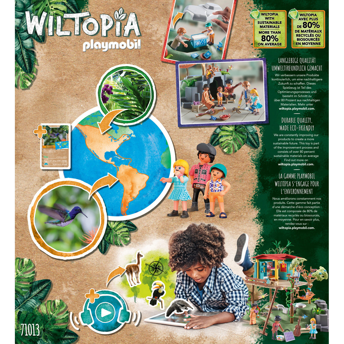 Playmobil - Wiltopia Family Tree House - Preschool
