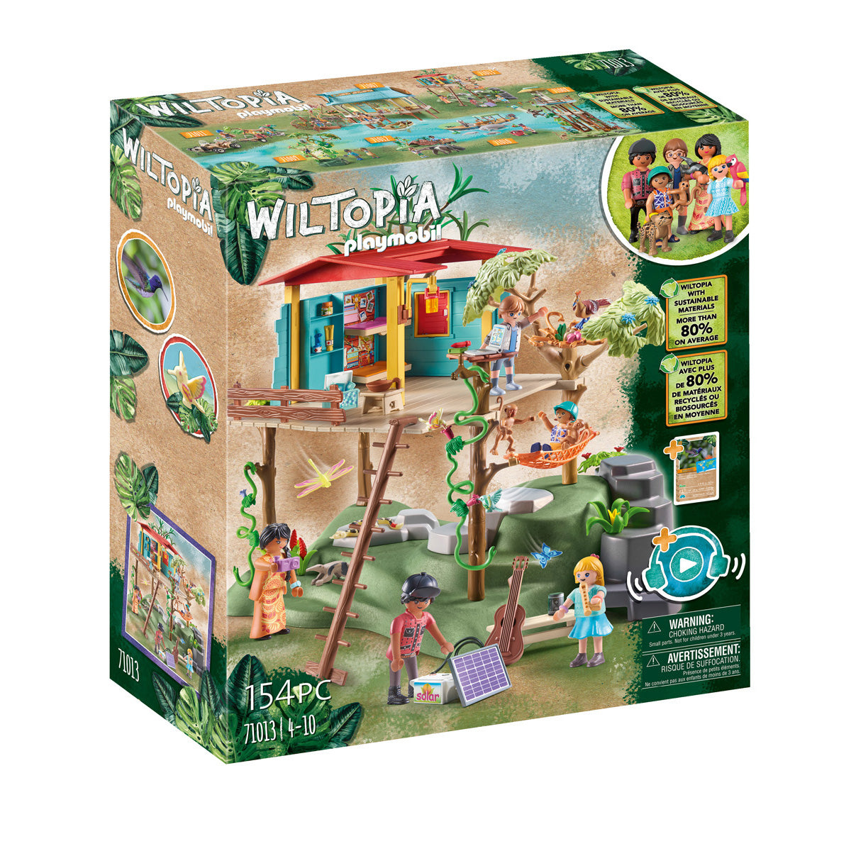 Playmobil - Wiltopia Family Tree House - Preschool