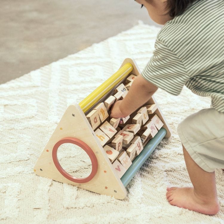 Wonder & Wise - Wood Activity Triangle - Infants