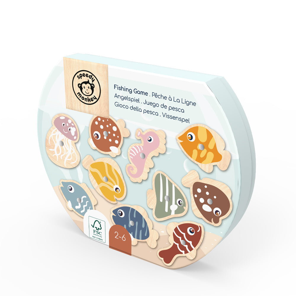 Speedy Monkey - Wood Fishing Game - Games