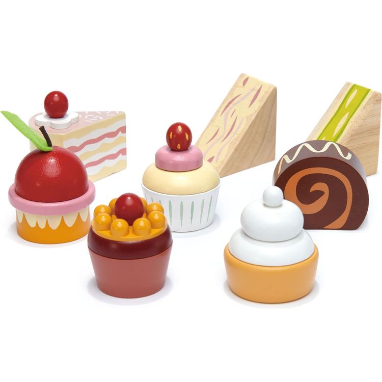 Tender Leaf Toys - Wooden Birdie Afternoon Tea Stand - Preschool