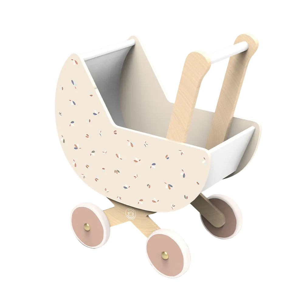 Speedy Monkey - Wooden Doll Pram - Dolls
