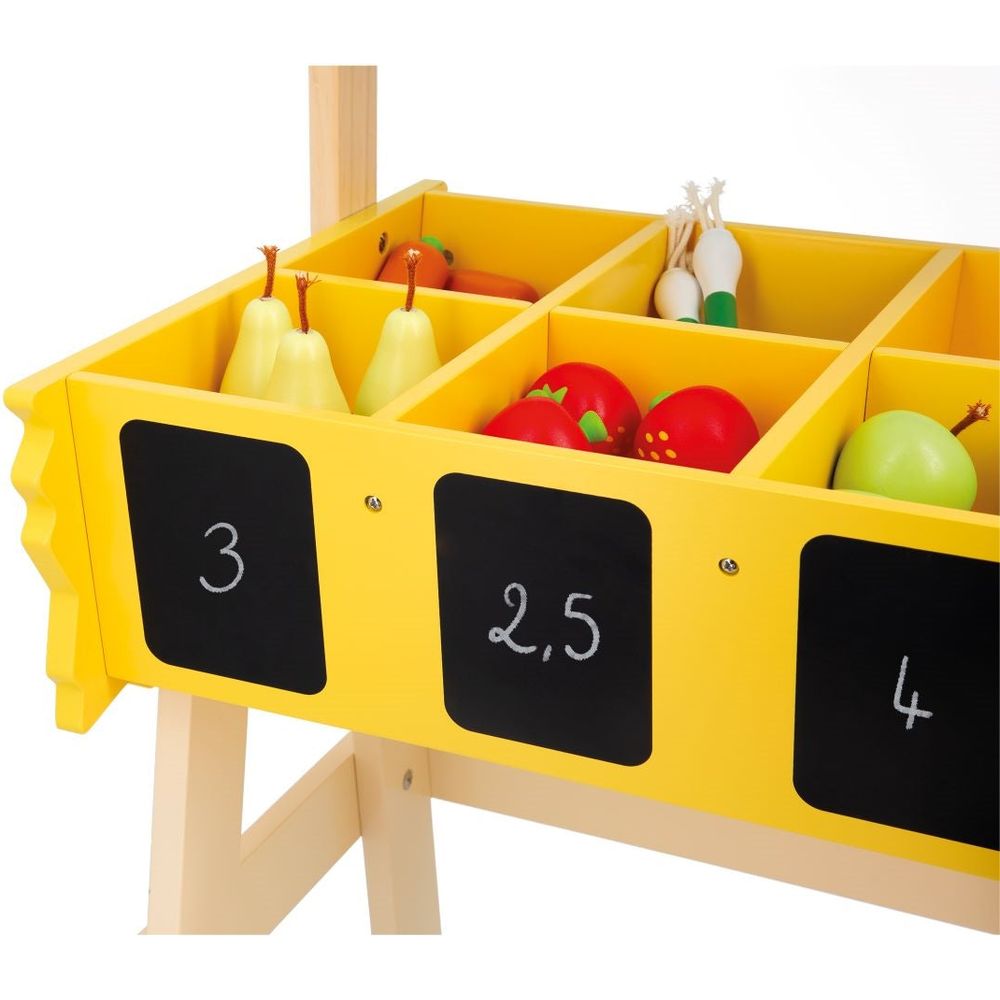Janod - Wooden Farm Market - Preschool