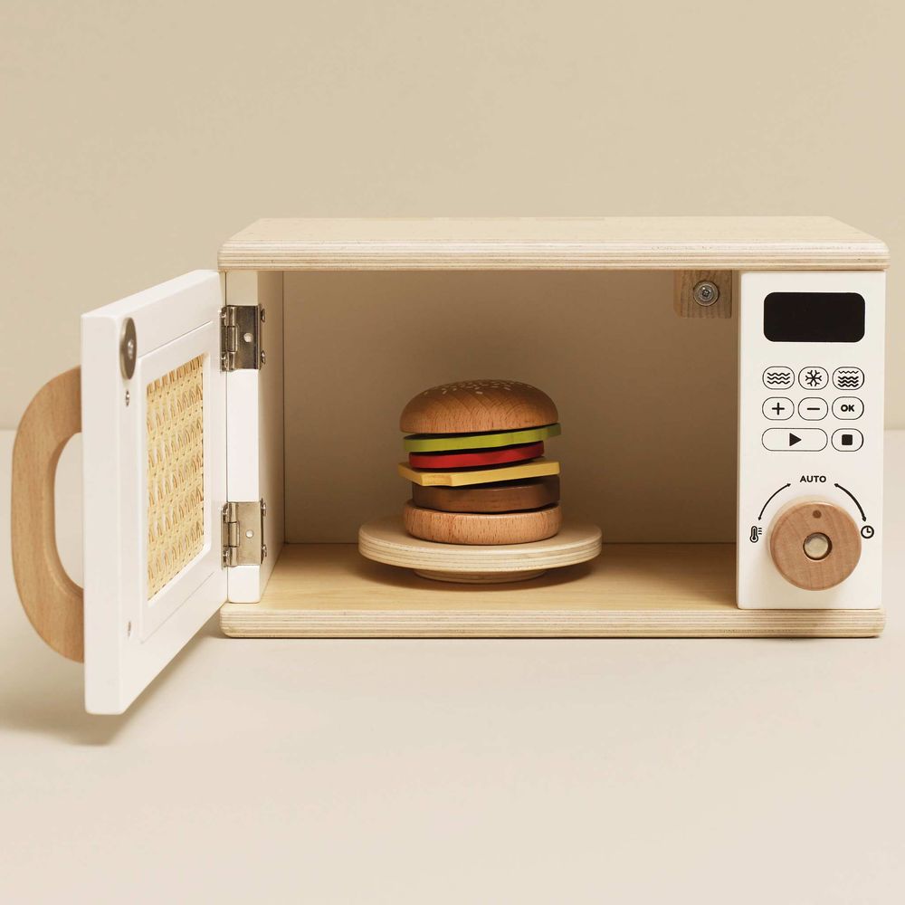 Le Toy Van - Wooden Gourmet Hamburger Set - Preschool