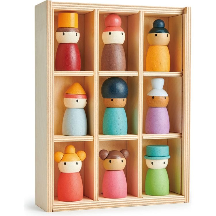 Tender Leaf Toys - Wooden Happy Folk Hotel - Preschool