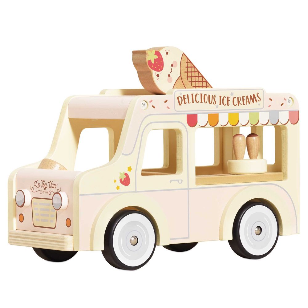 Le Toy Van - Wooden Ice Cream Van - Preschool