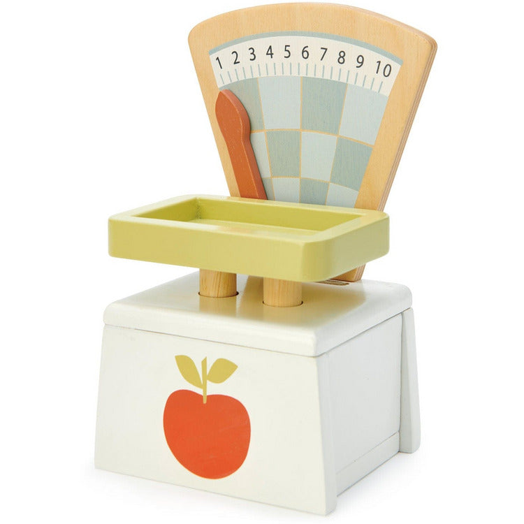 Tender Leaf Toys - Wooden Market Scales - Preschool