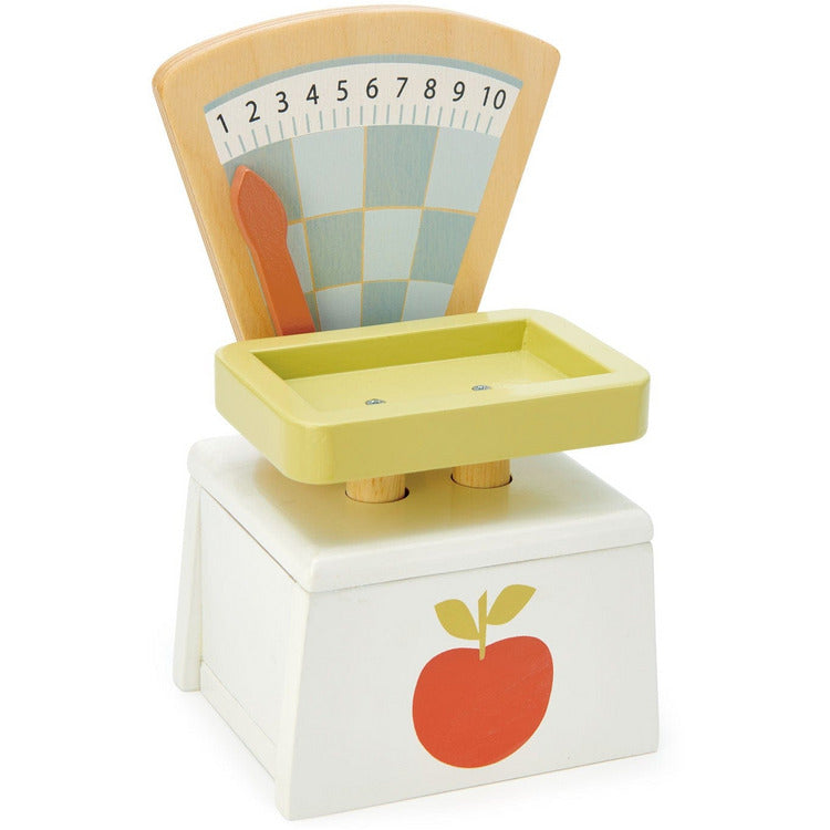 Tender Leaf Toys - Wooden Market Scales - Preschool