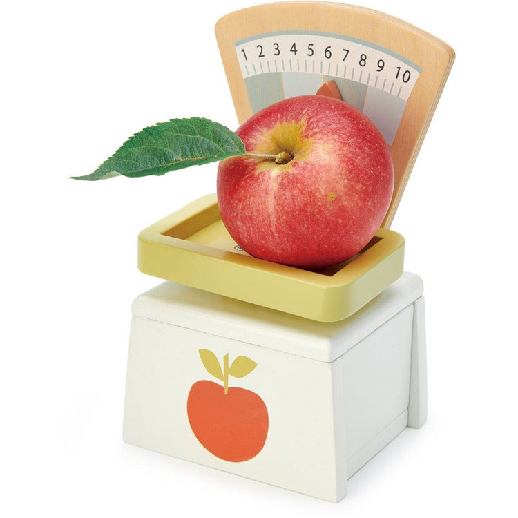 Tender Leaf Toys - Wooden Market Scales - Preschool