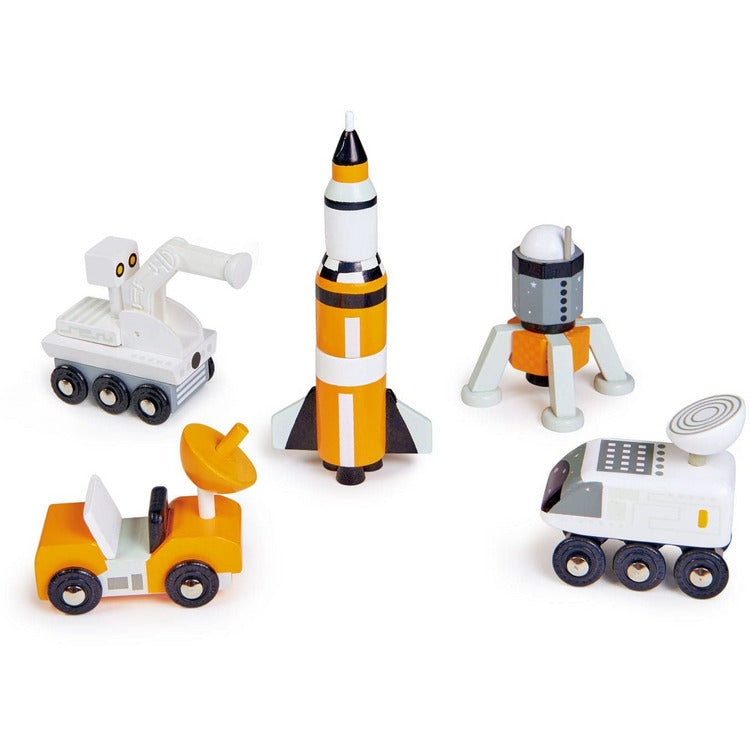Tender Leaf Toys - Wooden Space Voyager Set - Preschool