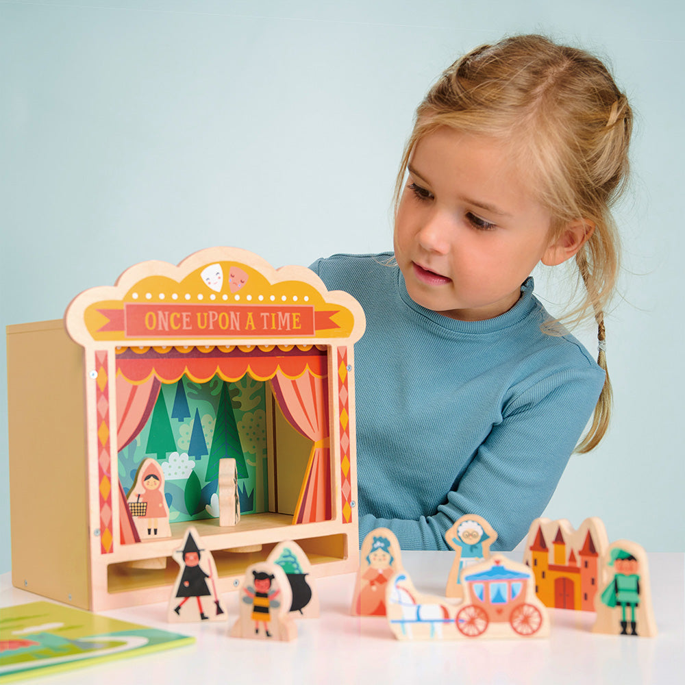 Mentari - Wooden Tabletop Theatre - Preschool