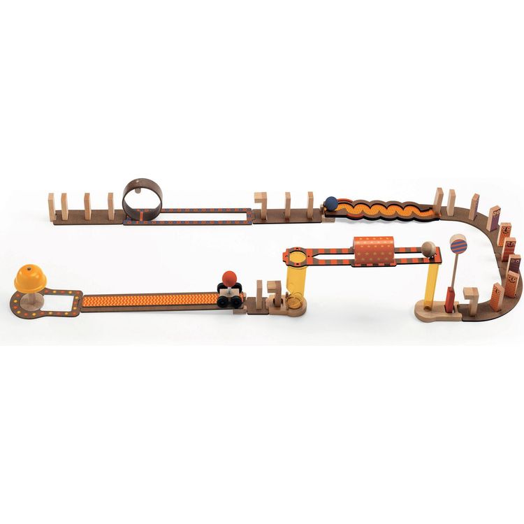 Djeco - Zig & Go Junior Magic 42 Piece Chain Reaction Construction Set - STEM
