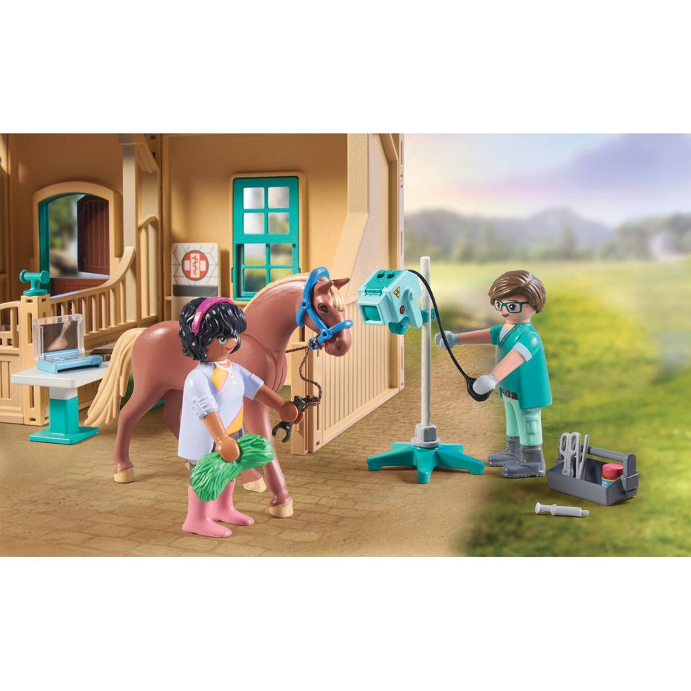 Riding Therapy and Veterinary Practice Play Set