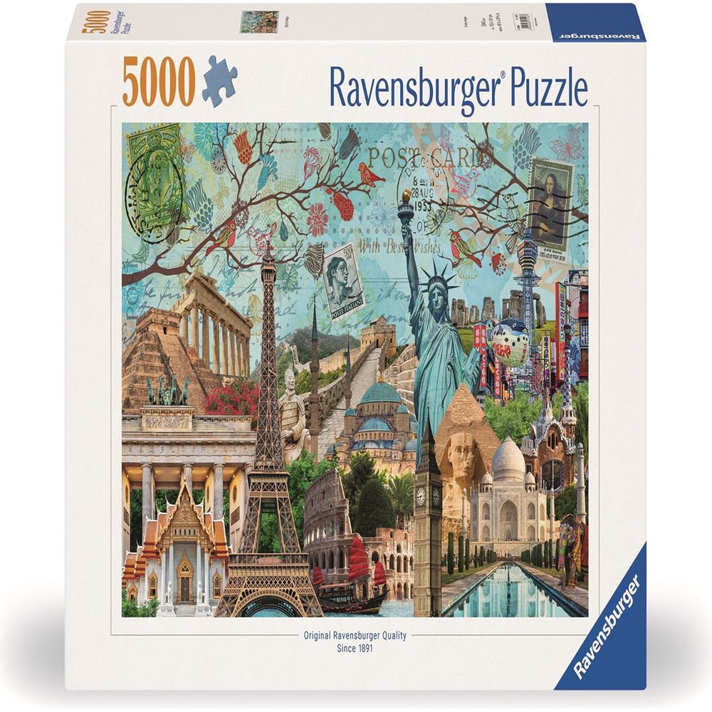 Big City Collage 5000 Piece Puzzle