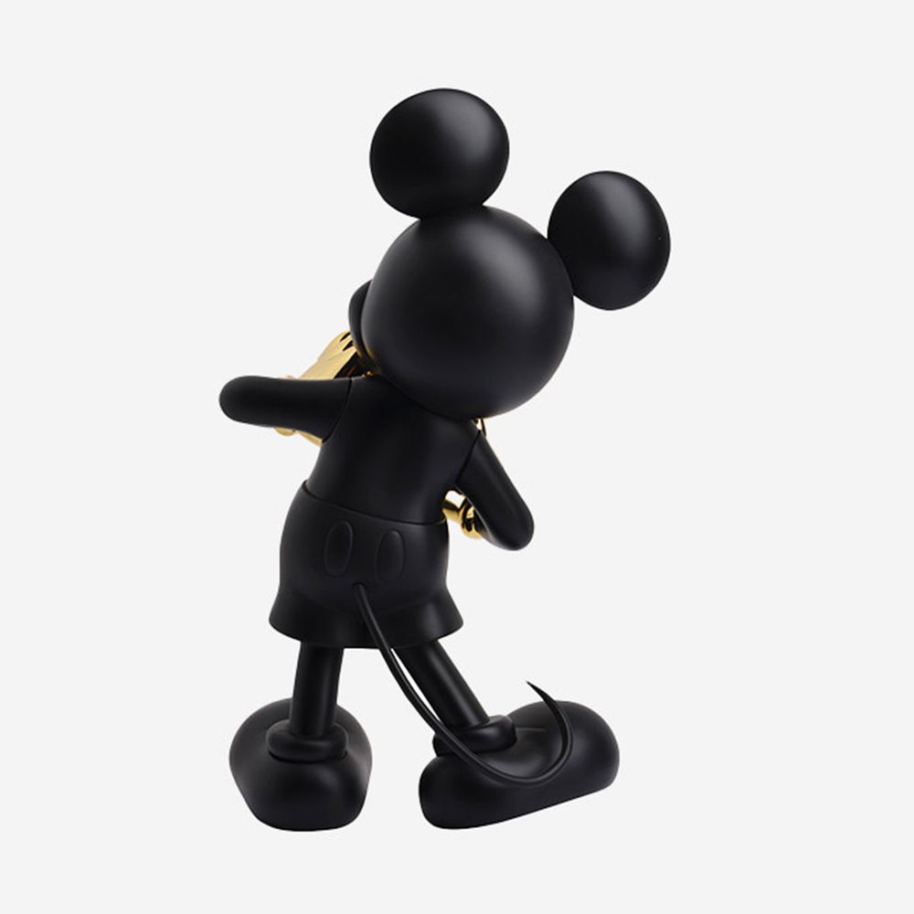 Mickey Mouse With Love 12" Kelly Hoppen Figurine - Black & Gold