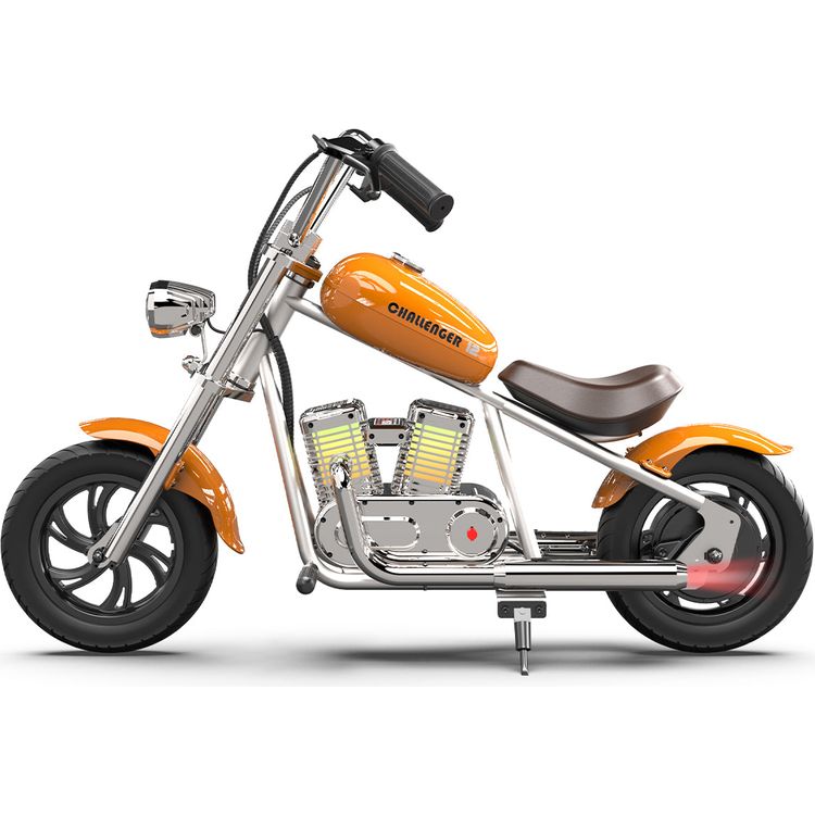 Hyper Gogo Challenger 12 Plus Kids Motorcycle with App - Orange