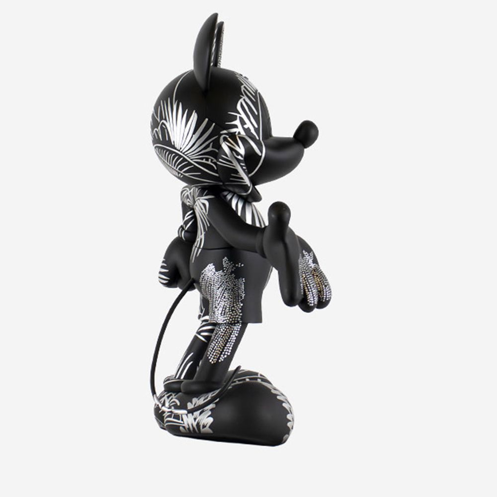 Mickey Mouse 12" Star Style Martyn Lawrence Bullard Figurine - Black & Silver