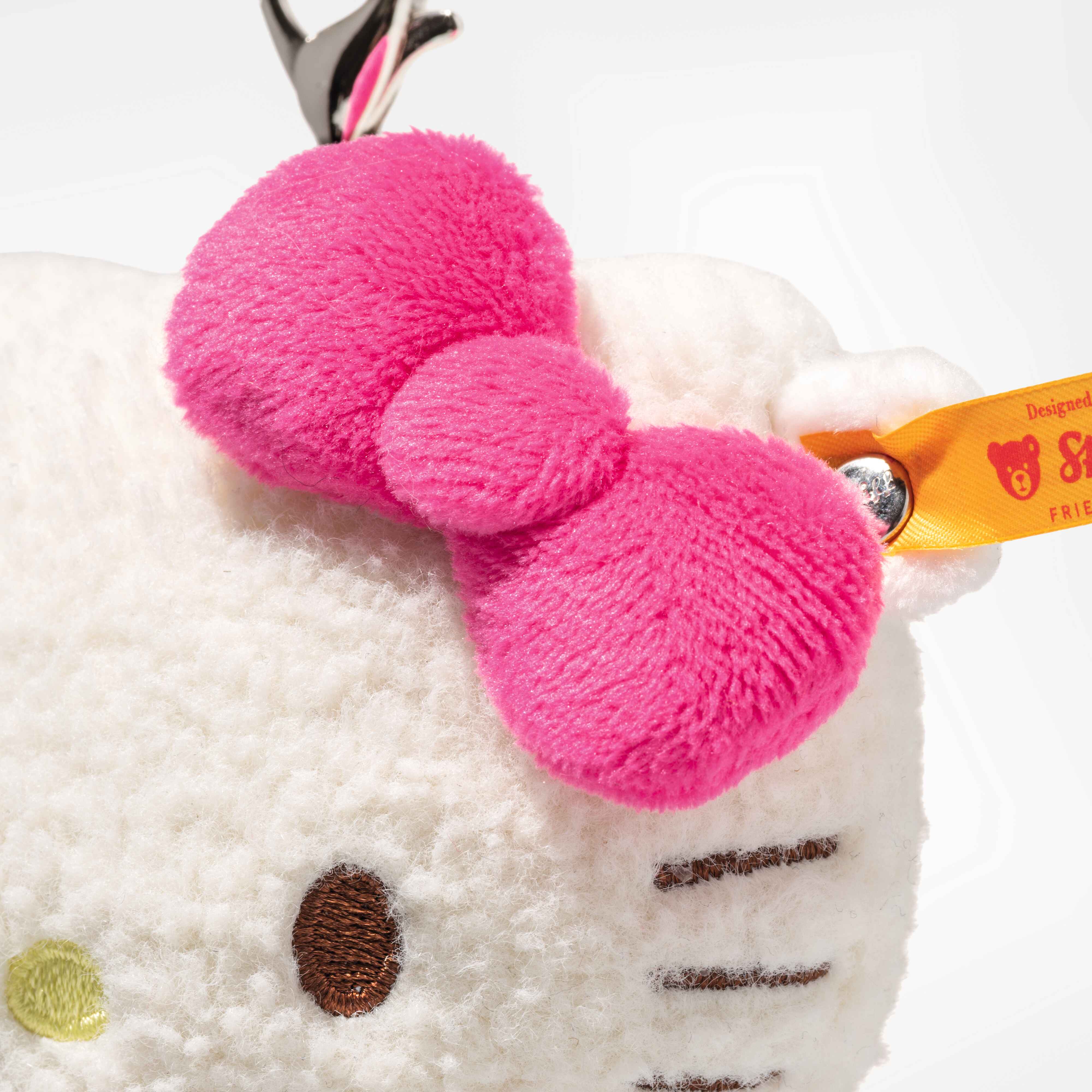 Hello Kitty Keyring - White
