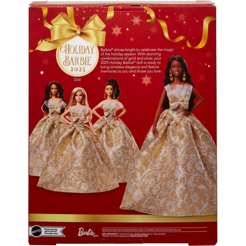 Barbie Signature 2025 Holiday Barbie - Doll 4