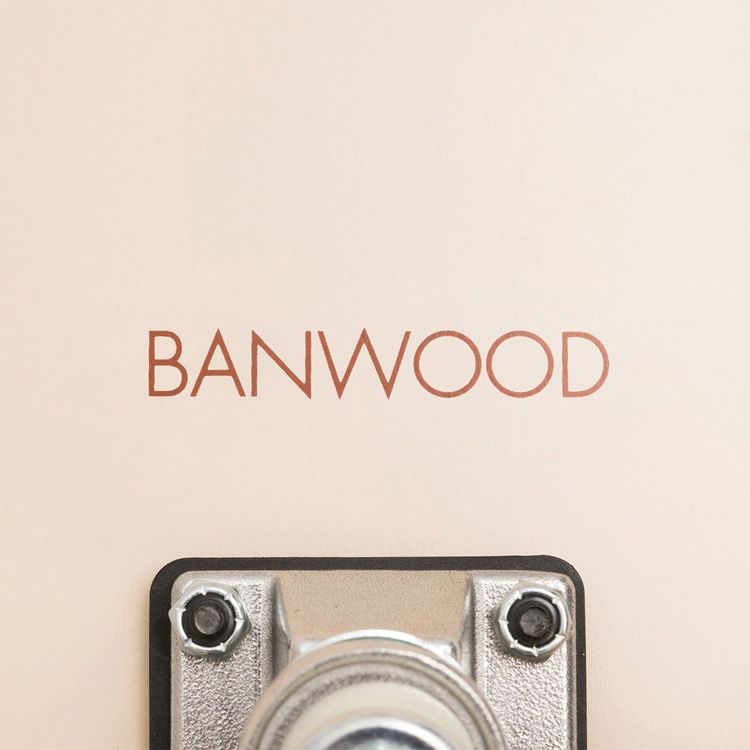 Banwood Outdoor Skateboard - Cream