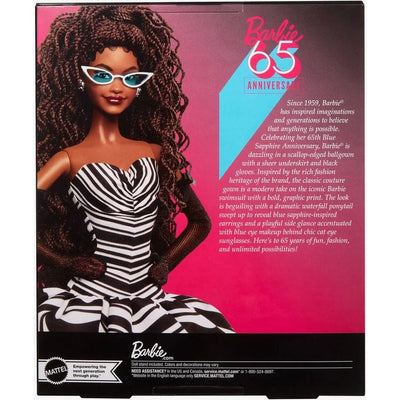 Barbie World of Barbie Barbie 65th Anniversary Doll With Brunette Hair
