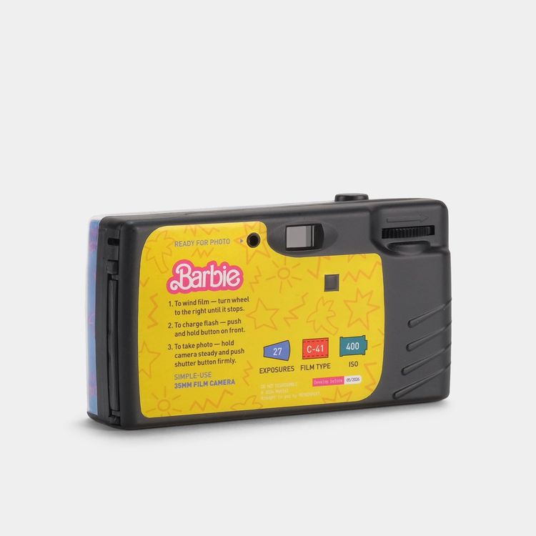 Barbie World of Barbie Barbie & Ken Preloaded 35MM Film Simple-Use Cameras (Double Pack)