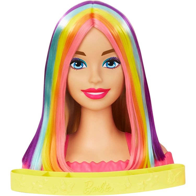 Neon Rainbow Deluxe Styling Head - Barbie →
