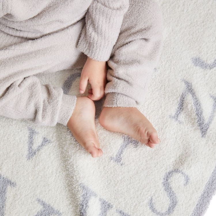 Barefoot Dreams Trend Accessories CozyChic ABC Blanket