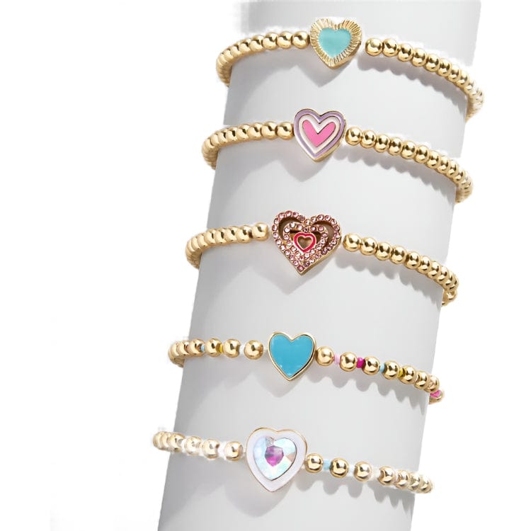 BaubleBar Trend Accessories Minibar Valentine's Day Bracelet Set - Hearts