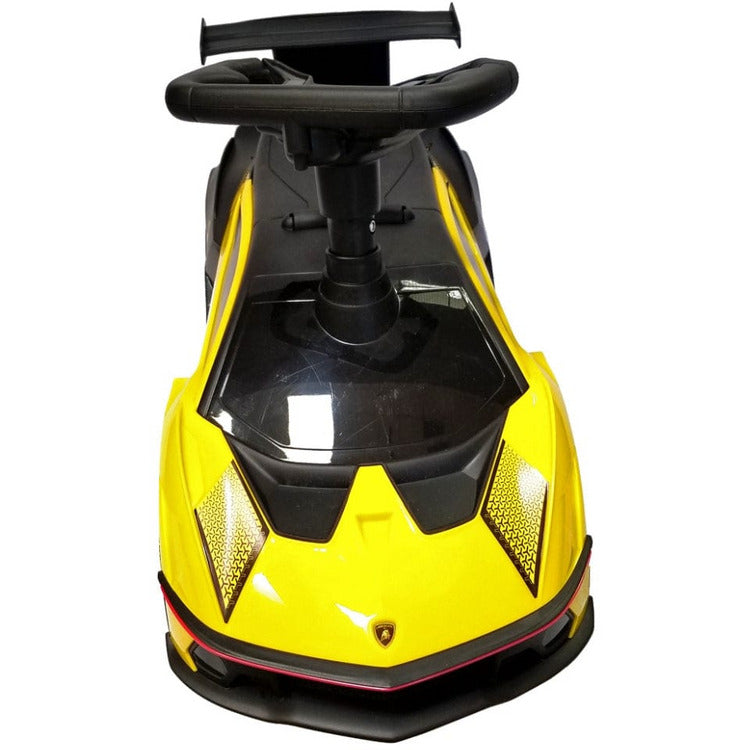 Best Ride on Cars Outdoor Lamborghini SCV Push Car - Yellow