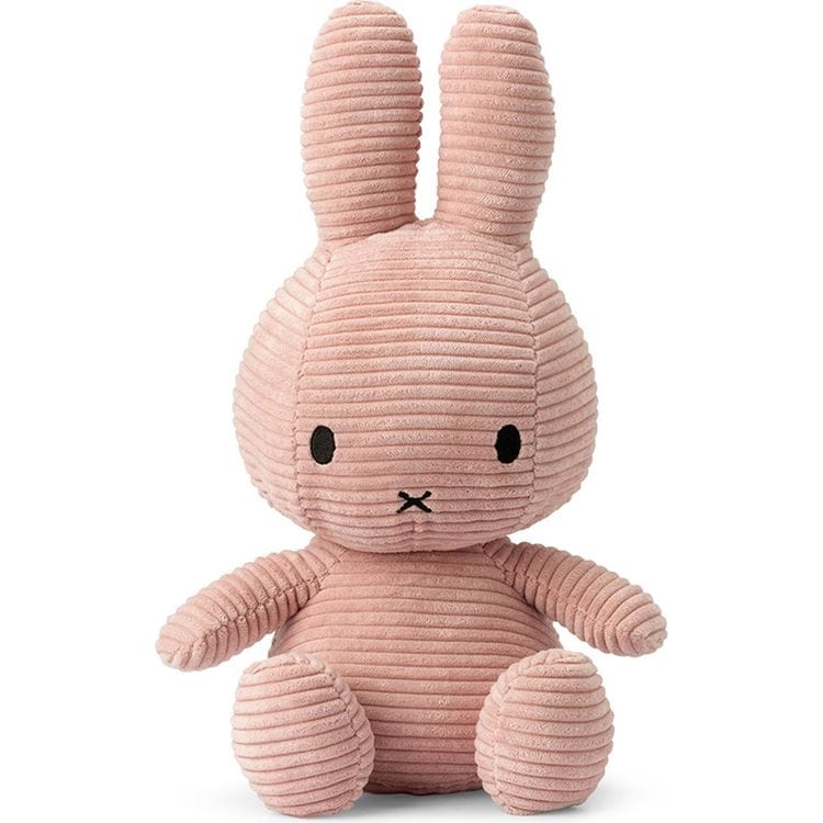 Bon Ton Toys Plush 13" Miffy ECO Corduroy Plush - Pink