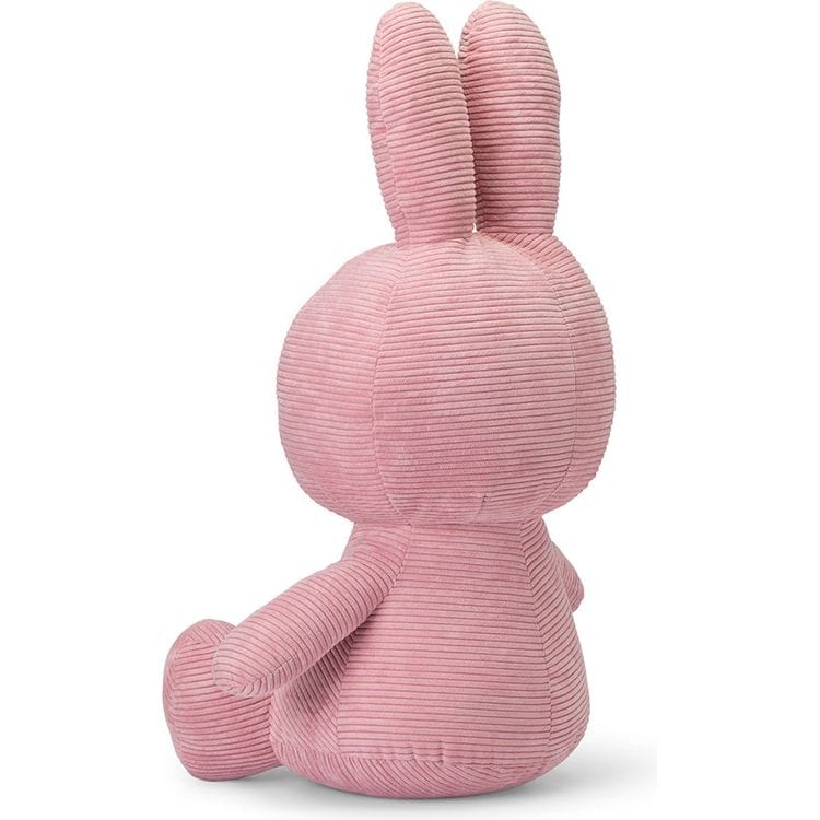 Bon Ton Toys Plush 27.5" Miffy ECO Corduroy Plush - Pink