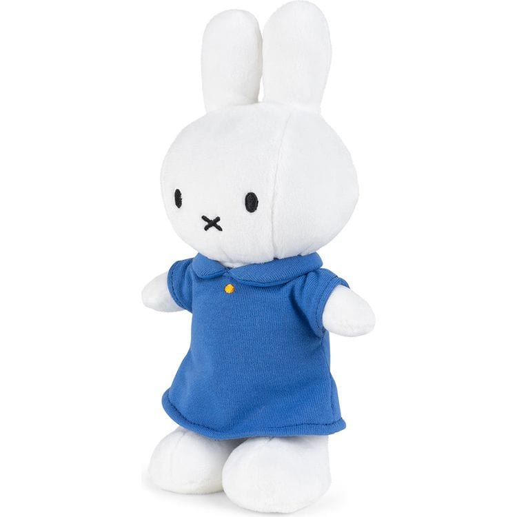 Bon Ton Toys Plush 9.5" Miffy Standing Blue Dress Plush