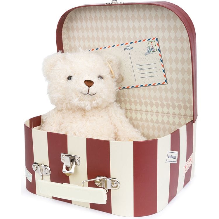 Bon Ton Toys Plush BT Chaps Frederick the Traveller Bear Plush in Giftbox - 7"