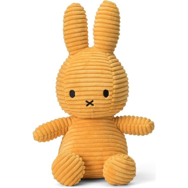 Bon Ton Toys Plush Miffy Sitting Corduroy Yellow 9"