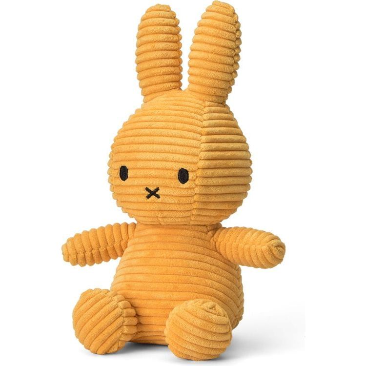 Bon Ton Toys Plush Miffy Sitting Corduroy Yellow 9"