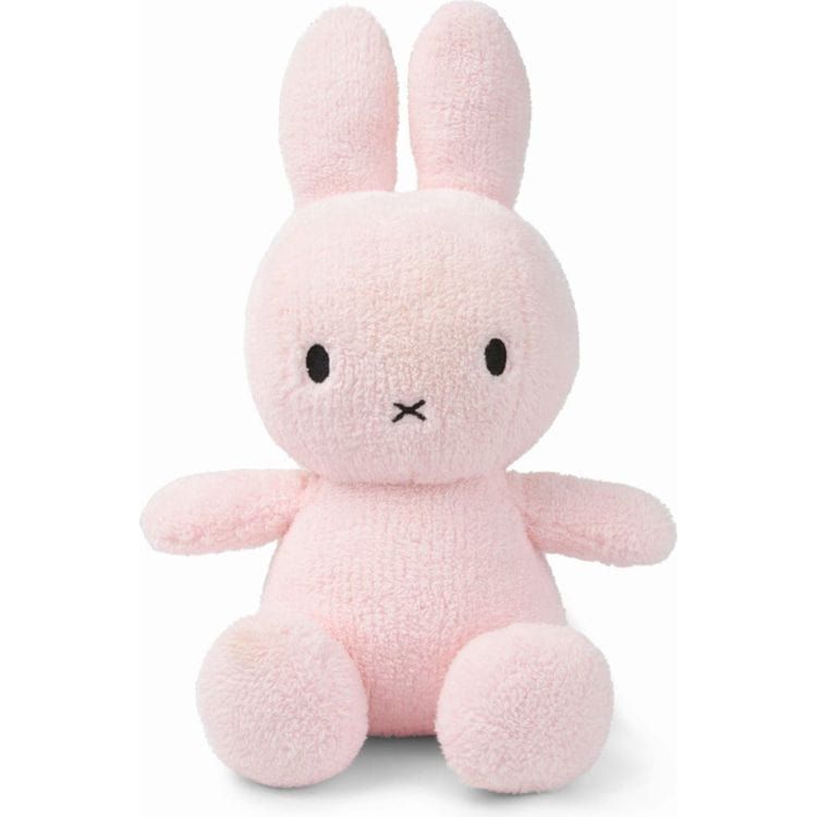 Bon Ton Toys Plush Miffy Sitting Terry Light Pink 13"