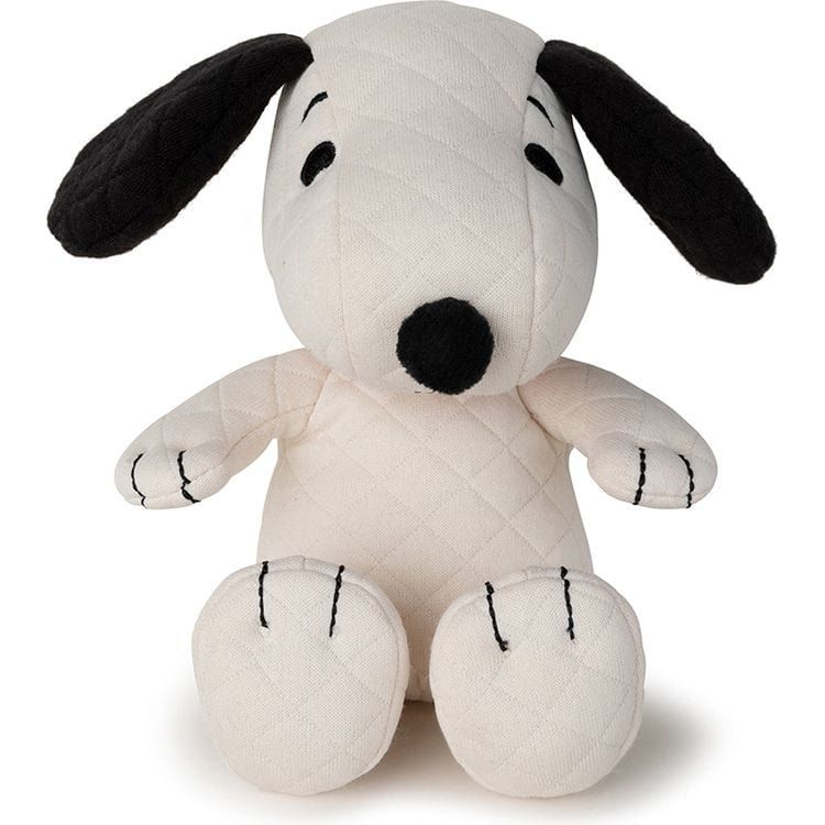 Bon Ton Toys Plush Snoopy Quilted Jersey Cream in Gift Box 7"