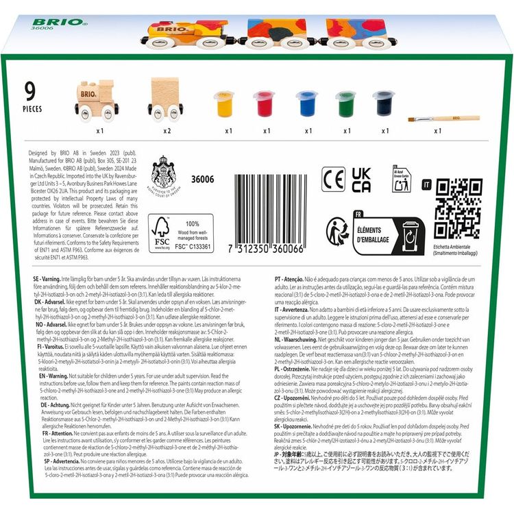 Brio Preschool Paint Train