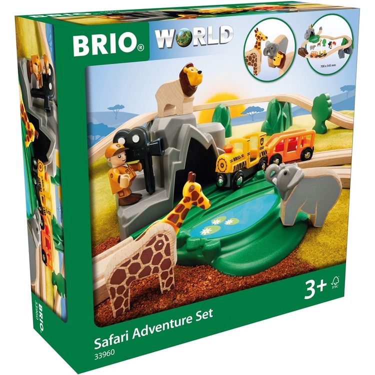 Brio Preschool Safari Adventure Set