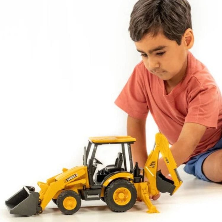 Bruder Vehicles JCB Midi CX Backhoe Loader Vehicle